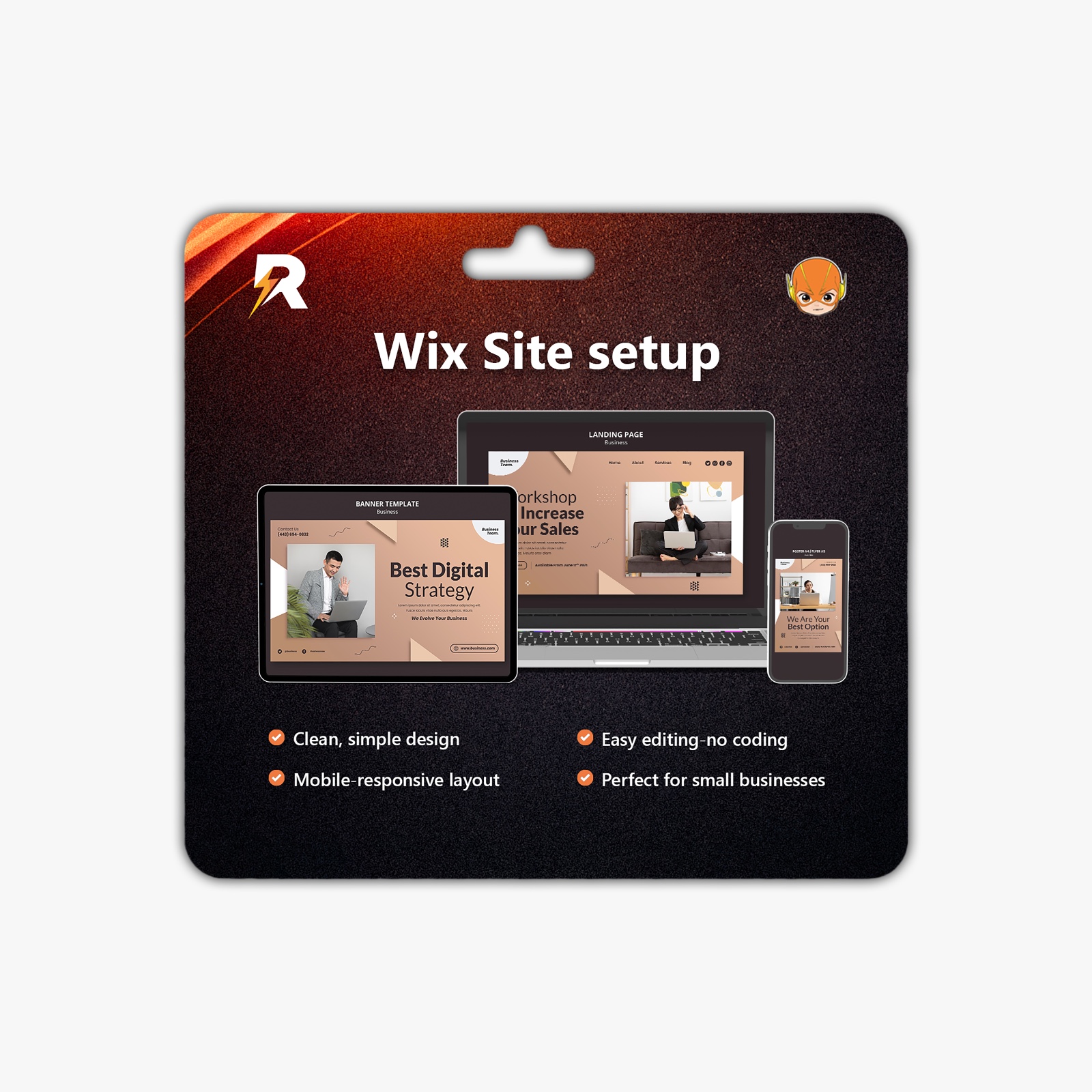 Wix Business Website