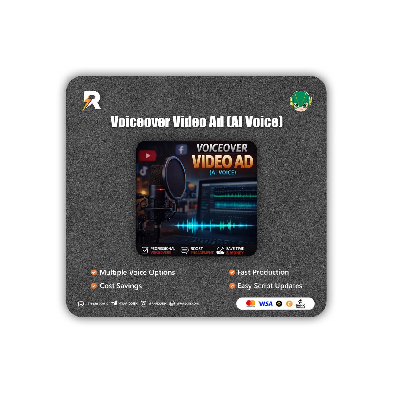 AI Voiceover Video Ads