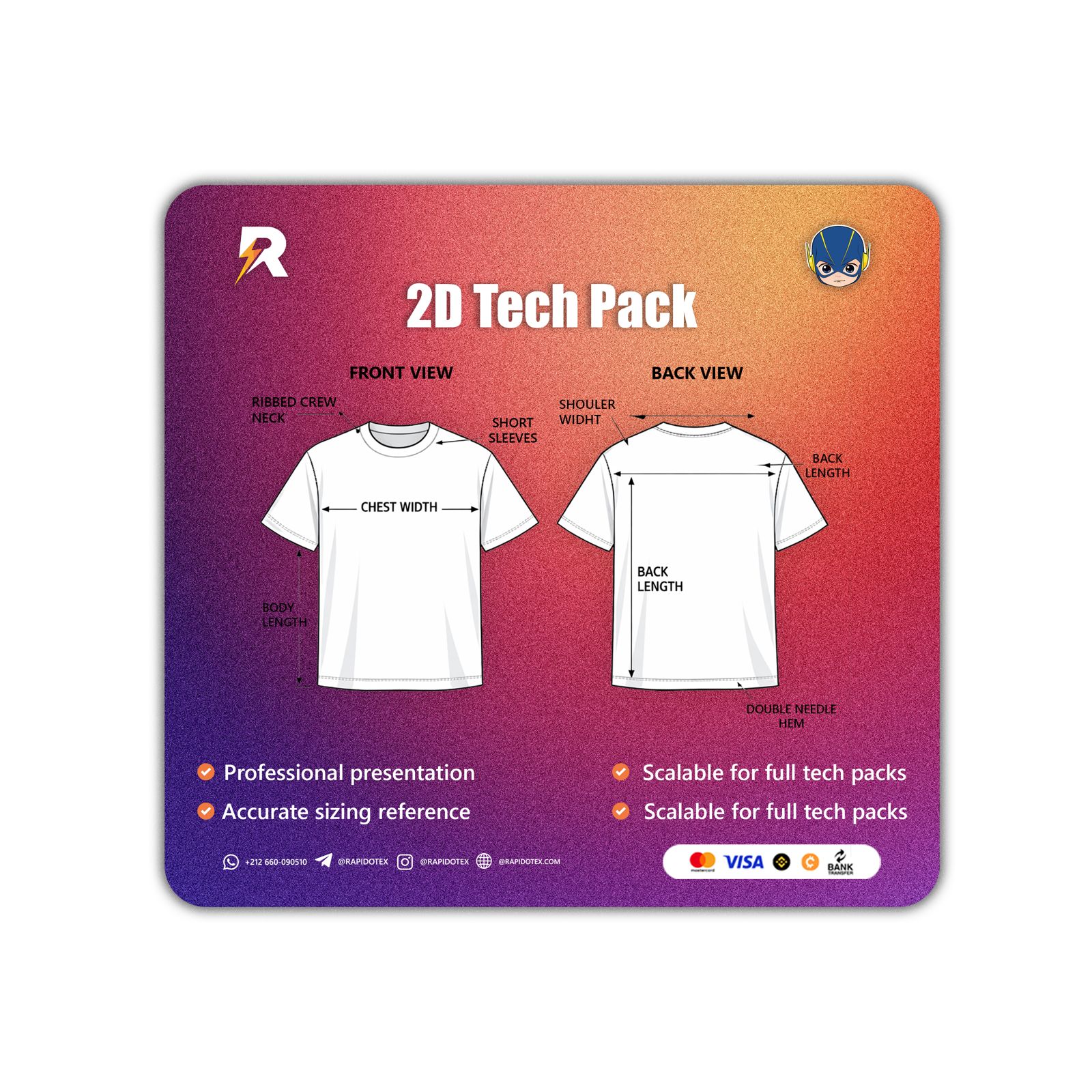2D Tech Pack