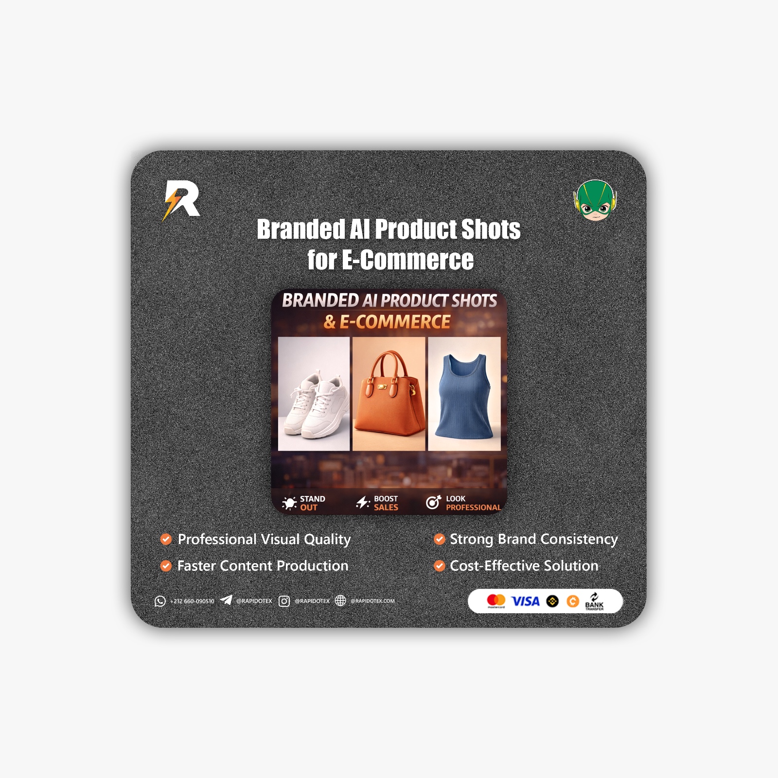 Branded AI Product Shots for E-Commerce