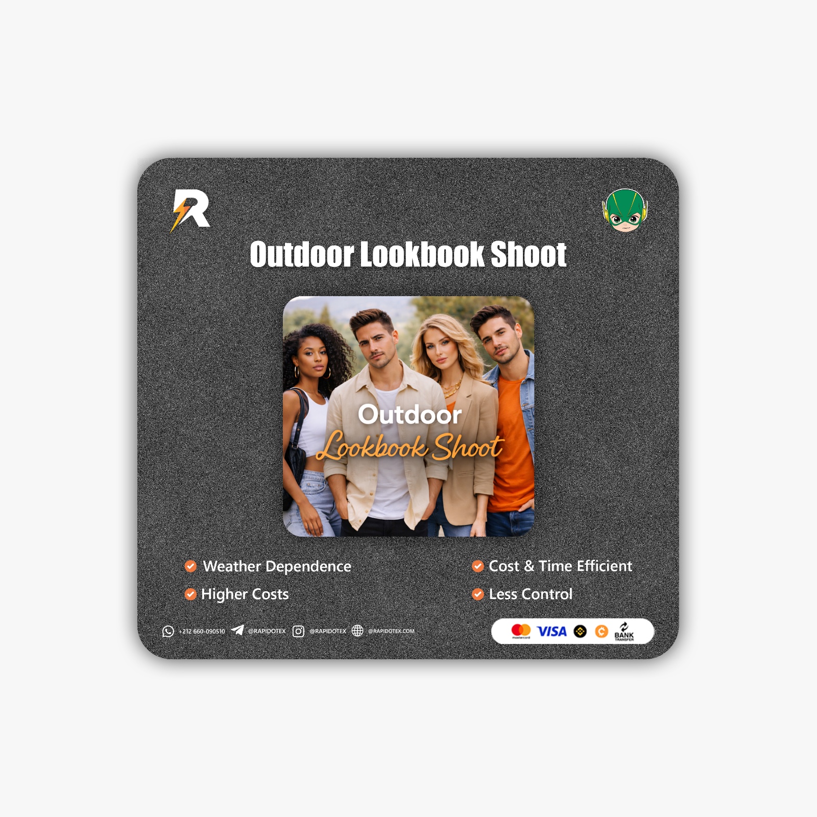 Outdoor Lookbook Shoots