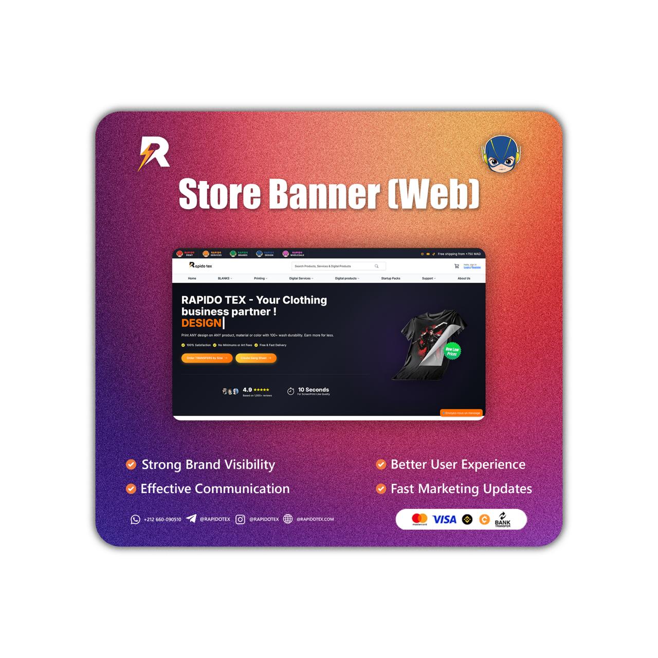 Web Store Banner